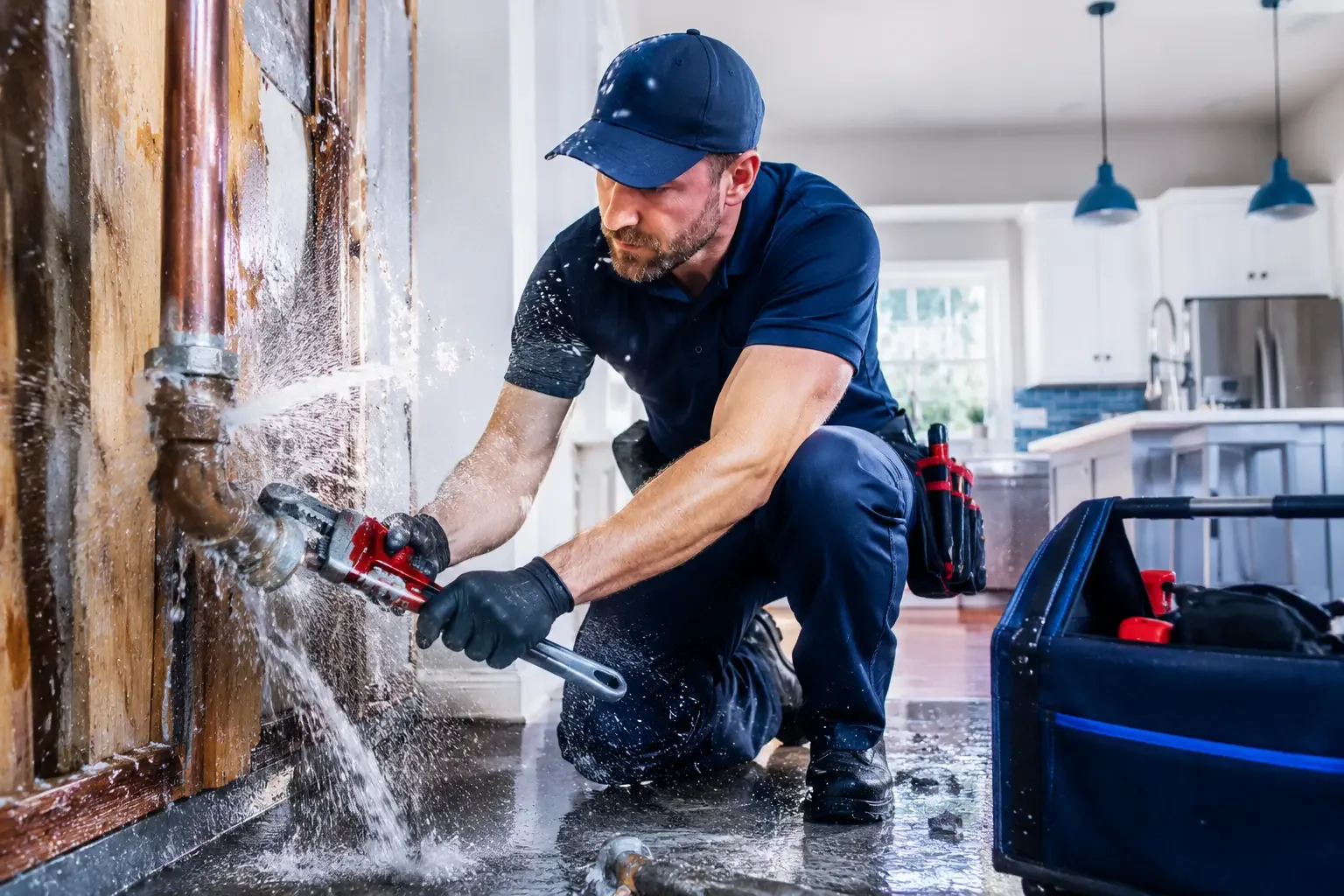 Local emergency pipe repair professionals in Tussy, OK